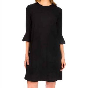 Black Dress w/Bell Sleeves